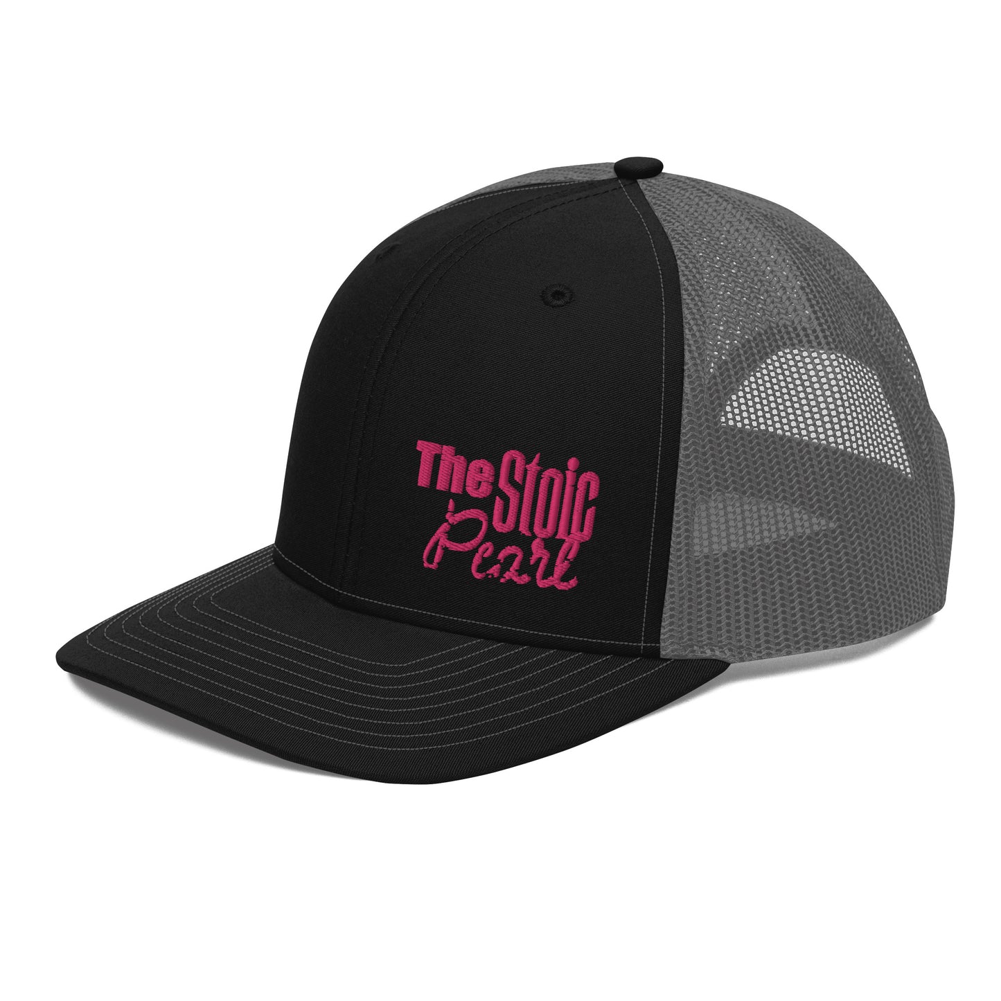 Branded Pink Trucker Hat