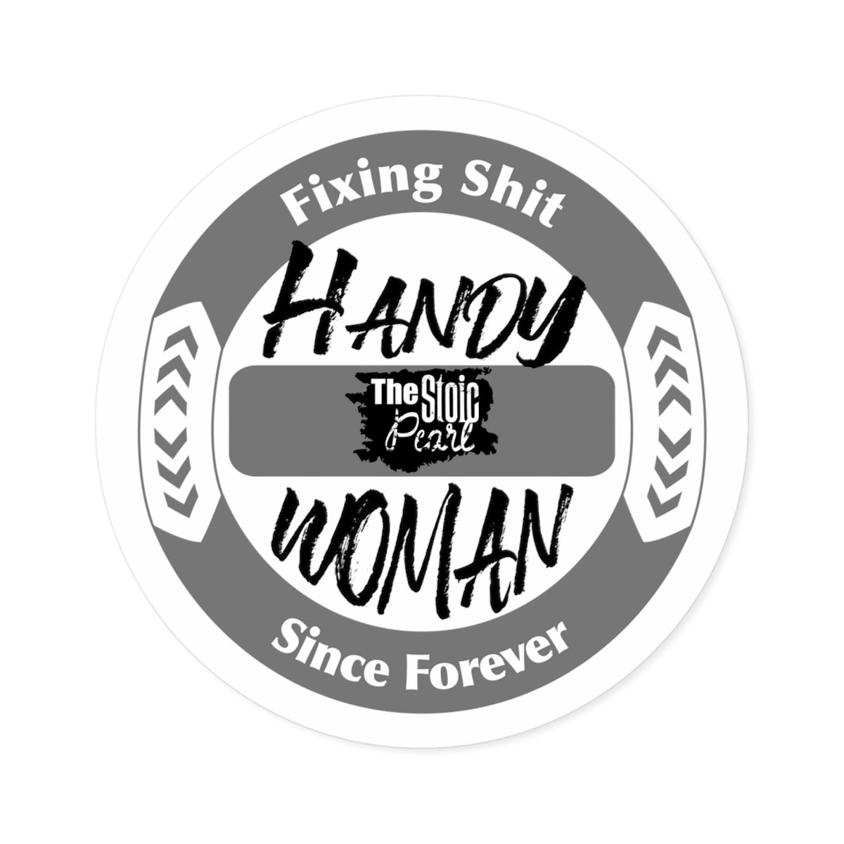 Handy Woman Sticker