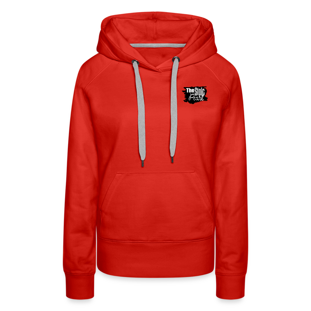 Blue Collar Babe Hoodie - red