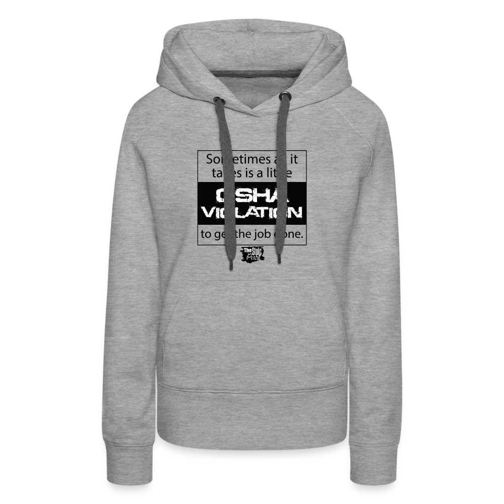 Sometimes all it takes...hoodie - heather grey